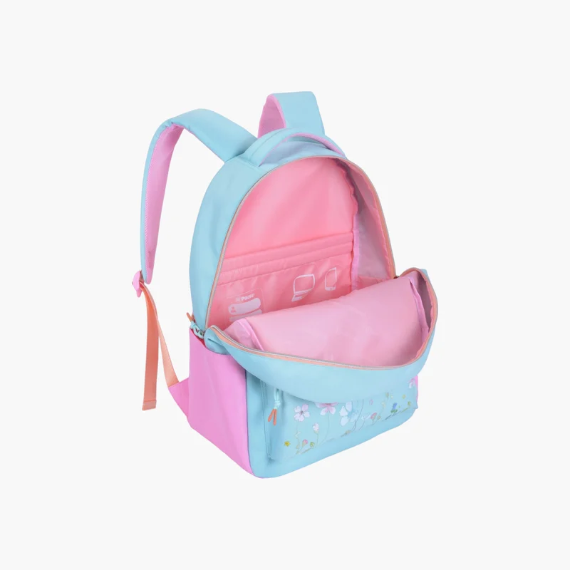 PAUSE Floral Print Backpack for Girls